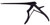 404-490B - KERRISON RONGEUR BLACK CERAMITEC 40° FORWARD UP 1mm 6"