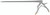 404-497 - SONTEC-KERRISON RONGEUR 40° FORWARD-UP 2 MM ULTRA-THIN-FOOTPLATE 11"