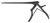404-539B - SONTEC-KERRISON RONGEUR BLACK CERAMITEC 40° FORWARD 1 MM ULTRA-THIN-FOOTPLATE 7"