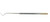 412-442R - TUFTS PIGTAIL PROBE W/BALL TIP TWIST RIGHT 6 3/4"
