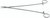 438-521 - BRIDGE FORCEPS STRAIGHT 11" (28cm)