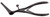 465-304 - COTTLE SPECULUM EXTRA DELICATE EBONIZED 100mm 5 1/2"