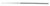 467-435 - SHAPLEIGH EAR CURETTE OCTA HANDLE SERRATED STRAIGHT 6" LARGE