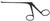 469-050BQ - BLACK MICRO ALLIGATOR FORCEPS DELICATE SERRATED JAW RIGHT CURVED QUANTUM