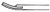 469-096 - HOUSE-BELLUCCI EAR SCISSORS CLASSIC DELICATE 6mm BLADES CURVED RIGHT 3 1/2"