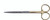 475-175 - KAHN SCISSORS POWER CUT GOLD CURVED 5 3/4"