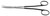 475-182 - BLACK FREEMAN KAYE SCISSORS CLASSIC SPREAD HANDLE FINO CURVED 7 3/4"