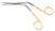 475-306 - KNIGHT NASAL SCISSORS POWER CUT CURVED RIGHT ANGLED TO SIDE POWER CUT GOLD 7"