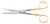 508-600 - BUIE RECTAL SCISSORS POWER-CUT-GOLD SHARP/SHARP CURVED 6"