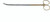 508-611 - THOREK SCISSORS RIGHT ANGLE POWER CUT GOLD 10"
