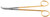 508-624 - WALTON THOREK SCISSORS BEVELED BLADES FULL CURVE POWER-CUT-GOLD 6 1/2"