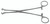 516-218 - BABCOCK TISSUE FORCEPS STRAIGHT 8"