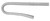 90-0311 - PRATT CRYPT HOOK SHORT HOOK 8 1/2"
