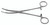 1100-153 - ROCHESTER CARMALT FORCEPS LONGITUDINAL CROSS HATCH TIP CURVED 8"
