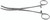 1100-153Q - ROCHESTER CARMALT FORCEPS LONGITUDINAL CROSS HATCH TIP CURVED 8" QUANTUM