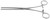 1100-162 - DOYEN INTESTINAL FORCEPS DIAGONAL SERRATIONS STRAIGHT 9"