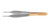 1100-185 - DEBAKEY ADSON TISSUE FORCEPS ATRAUMATIC JAW 1.5mm 4 3/4"