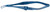 T14-8940 - TITANIUM SHEPARD LENS HOLDING FORCEPS DELICATE FULLY CURVED TIPS W/ LOCK