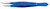 T14-5910 - TITANIUM CASTROVIEJO TYING FORCEPS CURVED