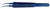 T14-5570 - TITANIUM TENNANT TYING FORCEPS CURVED SMOOTH DELICATE ROUND HANDLE
