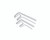 T14-3920 - TITANIUM POLACK CORNEAL FORCEPS FENESTRATED HSNDLE DOUBLE DELICATE 0.12mm TIPS 3mm SPREAD (1 x 2)x2 TEETH