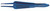 T14-3074 - TITANIUM MANHATTAN SEVERIN FORCEPS ANGLE TEETH 0.9mm W/TYING PLATFORM
