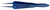 T14-3073 - TITANIUM MANHATTAN SEVERIN FORCEPS ANGLE TEETH 0.12mm DELICATE W/TYING PLATFORM