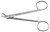 1100-308 - WIRE SUTURE SCISSORS SERRATED BLADES ANGLED 5" 1100-308 - WIRE SUTURE SCISSORS SERRATED BLADES ANGLED 5"