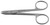 1100-304 - WIRE SUTURE SCISSORS CLASSIC SERRATED BLADES STRAIGHT 4 1/4"