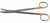 1100-280R - MAYO DISSECTING SCISSORS ROUND BLADES TC CURVED 6 3/4"