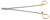 132-124Q - MAYO HEGAR NEEDLE HOLDER TC SERRATED TIP 11" QUANTUM