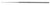 467-386SL - BUCK EAR CURETTE HEXAGONAL HANDLE BLUNT ANGLE 6 1/2" SIZE  2
