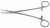 150-353Q - JACOBSON GEMINI MIXTER FORCEPS RIGHT ANGLE FULL CURVED TIP 8" QUANTUM