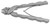 355-219 - PLATE CUTTER FOR TITANIUM PLATES 6 1/2" (CUTS UP TO 1.8mm MAX) 355-219 - PLATE CUTTER FOR TITANIUM PLATES 6 1/2" (CUTS UP TO 1.8mm MAX)