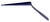 T516-507 - TITANIUM TEALES GORGET SPECULUM TAPERED HALF-MOON PROBE END 4.75" SHAFT 4" ANGLED FLAT HANDLE