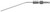 412-682Q - FRAZIER SUCTION TUBE ANGLE 7" 8FR QUANTUM