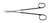 2400-874 - LILLEHEI POTTS SCISSORS POWER-CUT-BLACK MEDIUM CURVED BLUNT 7"