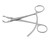 1103-005L - STEFAN BONE HOLDING FORCEPS SERRATED LOW-PRO JAWS W/ EXTRA LONG RATCHET CURVED 5 1/2"