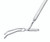 20919-35-364 - DEBAKEY BULLDOG CLAMP FOR ROBOTIC ENDOSCOPE SATINSKY 50mm SERRATION 102mm OVERALL LENGTH