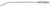 412-738-11 - WULLSTEIN EAR SUCTION TUBE 11FR OUTER DIAMETER x 8FR INNER DIAMETER 7" WORKING LENGTH 9 1/4" OVERALL LENGTH