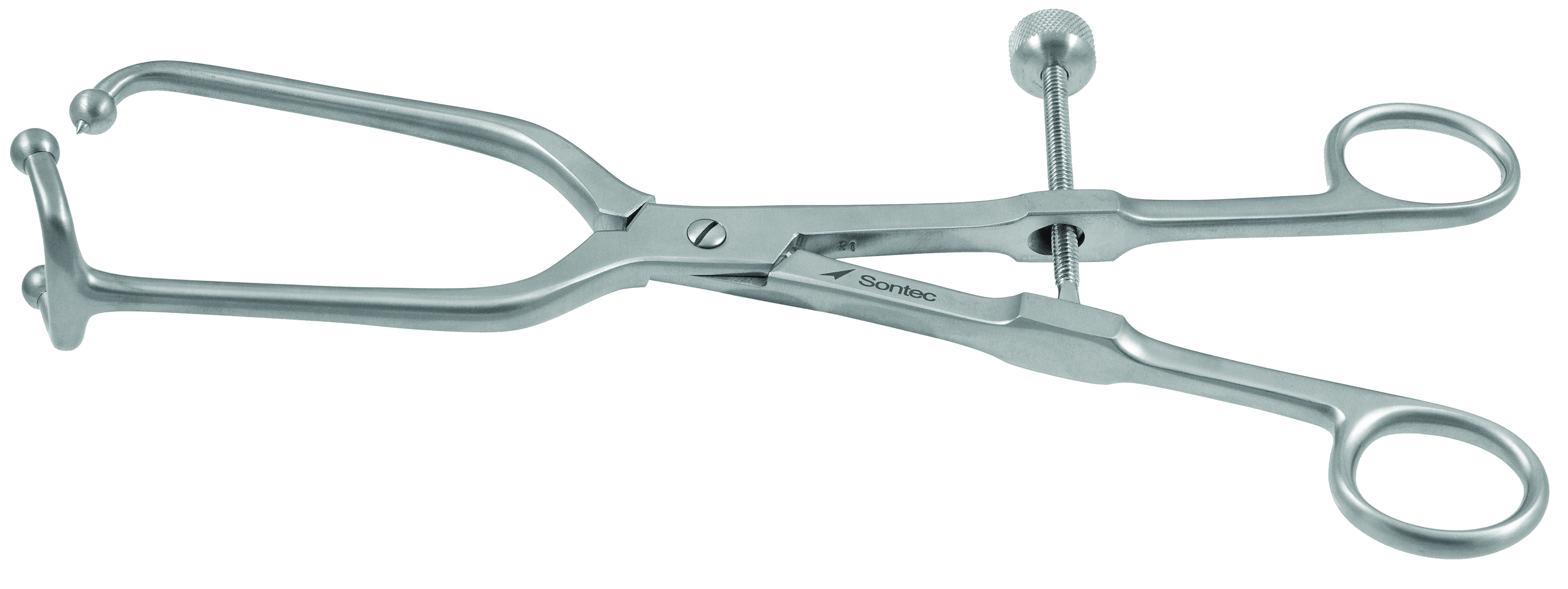 1106-022 - HIP REDUCTION CLAMP 3 BALLS SPIKES W/SPEED LOCK