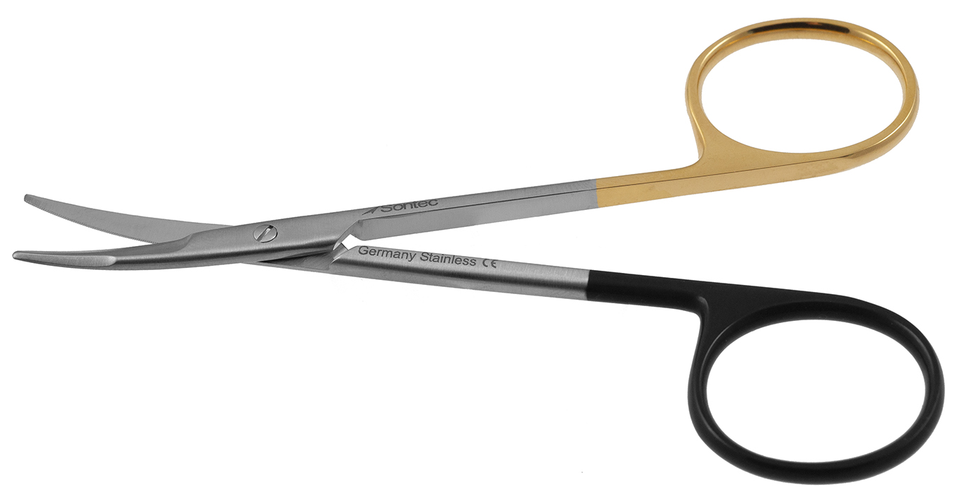 112-603 - KAYE BLEPHAROPLASTY SCISSORS TC-POWER CUT CURVED BLADES