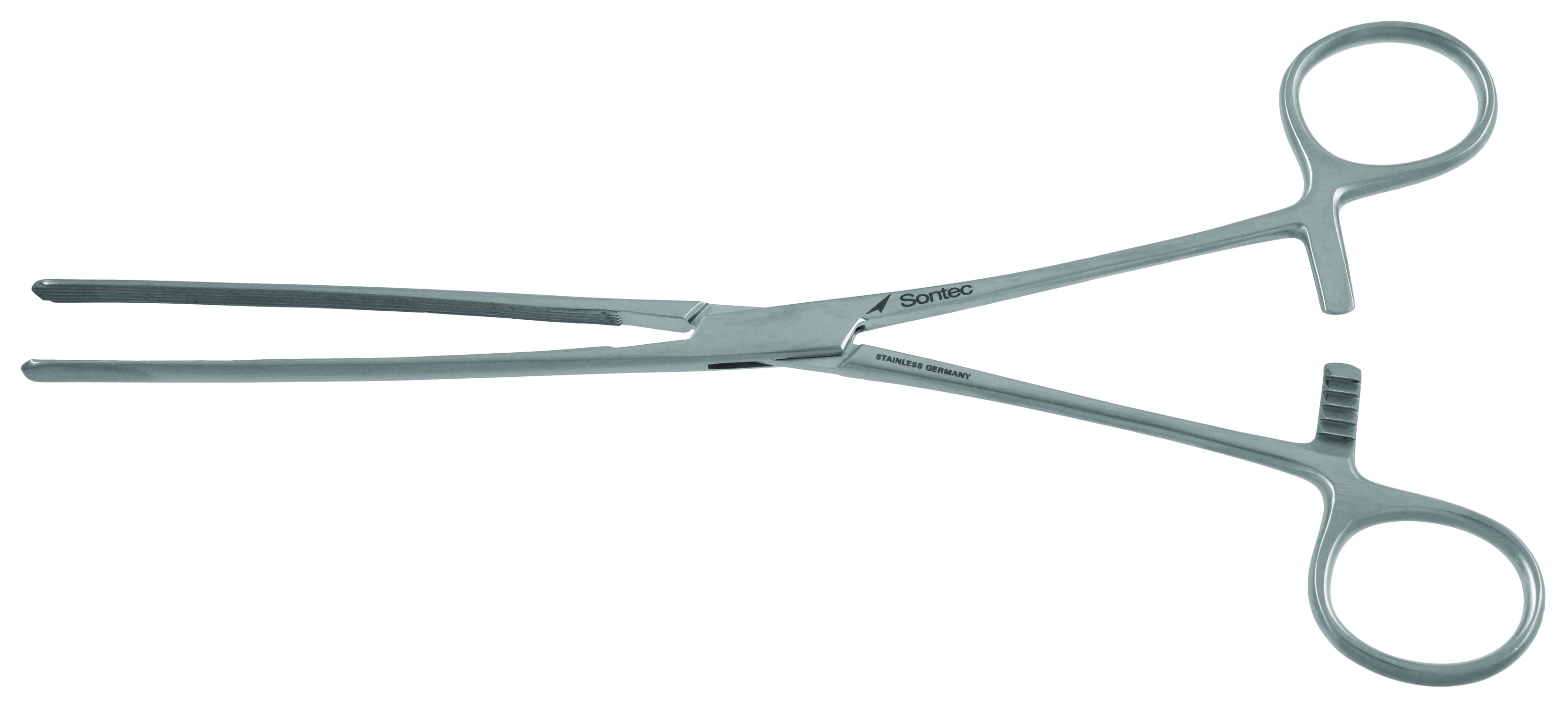 142-200 - DOYEN-KOCHER INTESTINAL FORCEPS LONGITUDINAL SERRATED