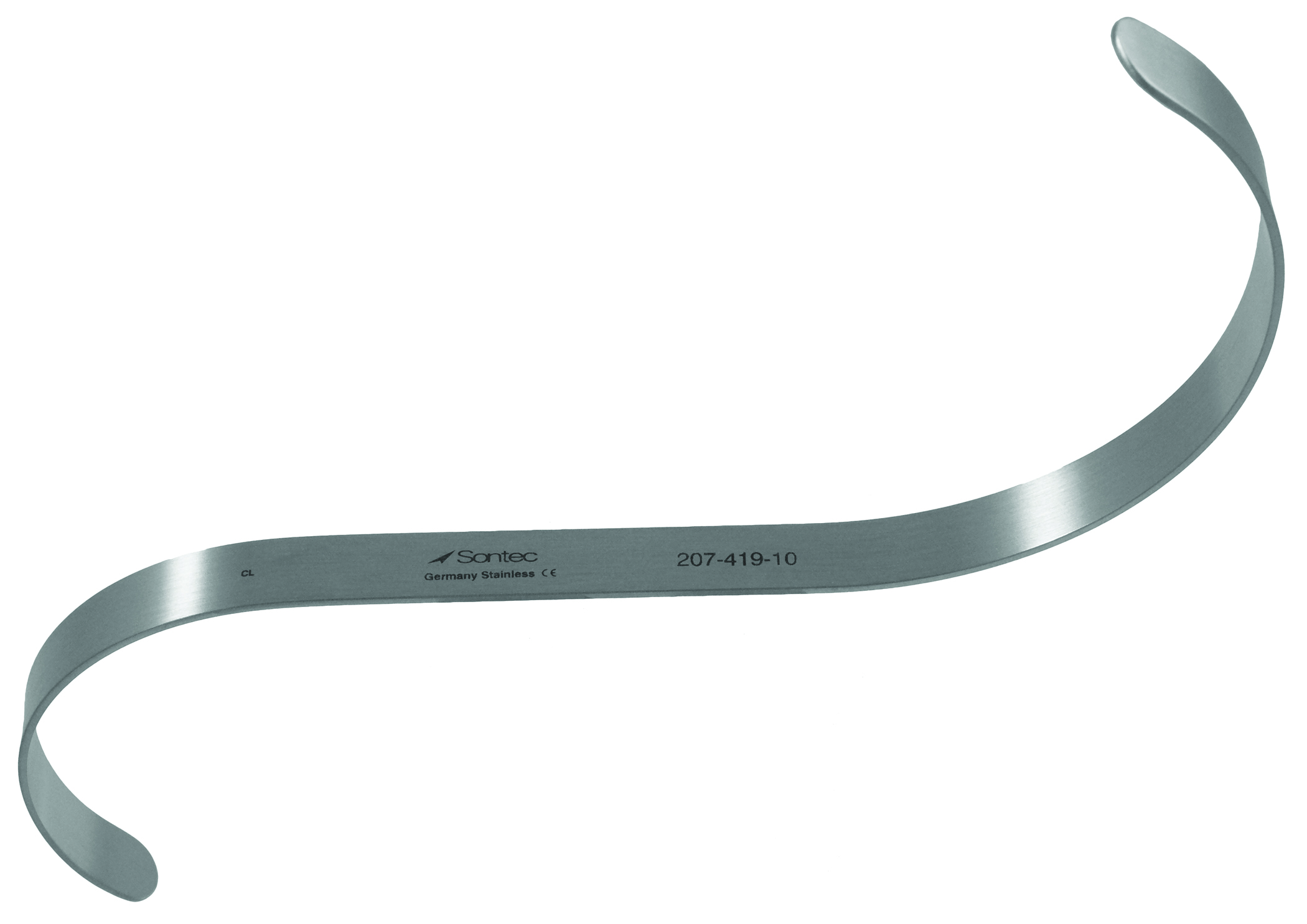 207-419-10 - SONTEC S-CURVE RETRACTOR 10mm WIDE BLADES 8