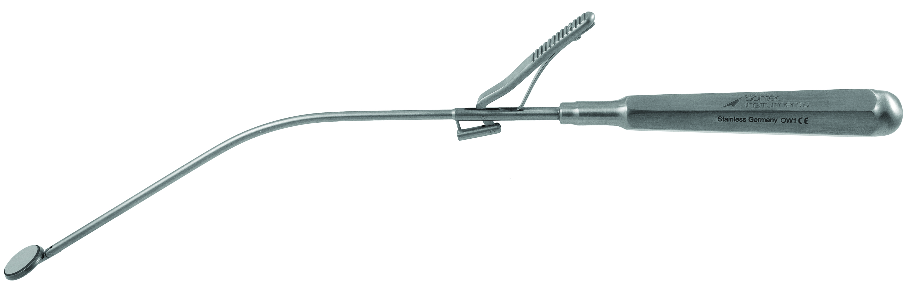 502-201 - MICHEL RHINOSCOPIC LARYNGEAL MIRROR 14mm #1 11 1/2