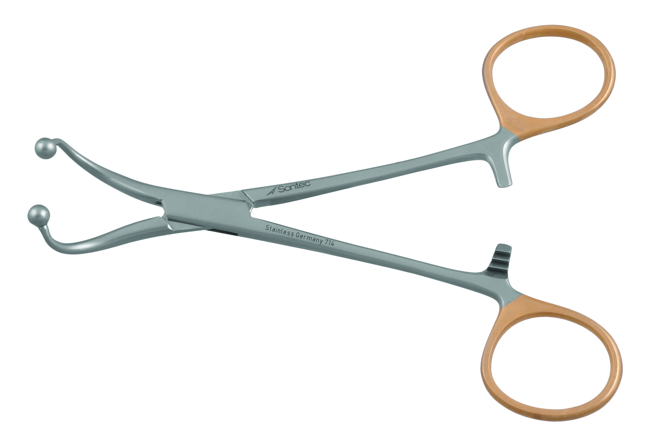 516-690 - VASECTOMY FIXATION CLAMP WITH BALL TIP 5 1/4