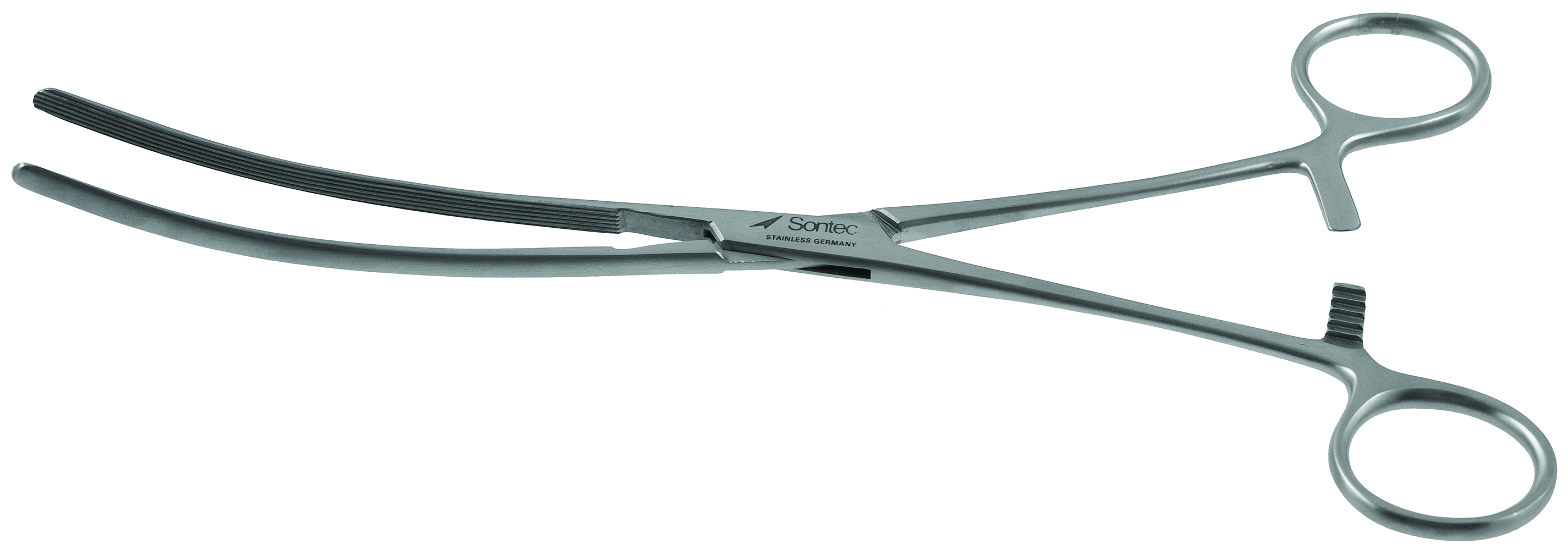 142-202Q - DOYEN-KOCHER INTESTINAL FORCEPS LONGITUDINAL SERRATED