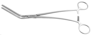2100-657 - DEBAKEY MORRIS VASCULAR CLAMP 2x3 60° ANGLE JAW/CURVED SHANK ...