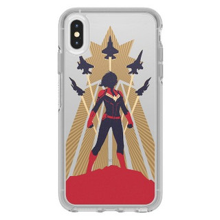 New - OtterBox Apple iPhone XS Max Marvel Symmetry Clear Case - Captain Marvel