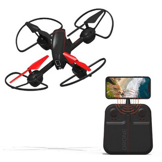 Open Box Sharper Image Drone Mach 10" with Camera Streaming.